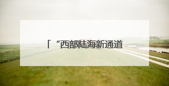 “西部陆海新通道大合唱”主题传播活动在广西启动