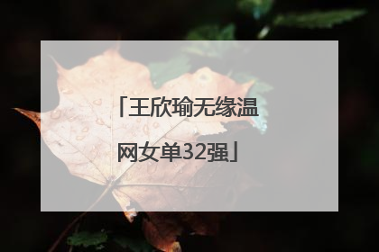 王欣瑜无缘温网女单32强