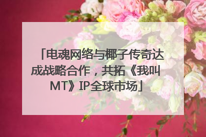 电魂网络与椰子传奇达成战略合作，共拓《我叫MT》IP全球市场
