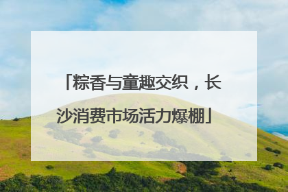 粽香与童趣交织，长沙消费市场活力爆棚