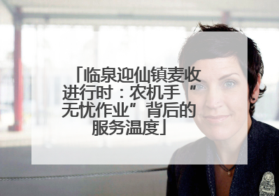 临泉迎仙镇麦收进行时：农机手“无忧作业”背后的服务温度