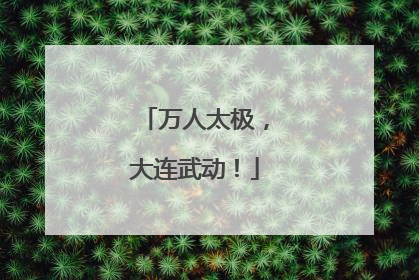 万人太极，大连武动！