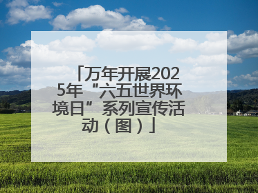 万年开展2025年“六五世界环境日”系列宣传活动（图）