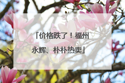 价格跌了！福州永辉、朴朴热卖