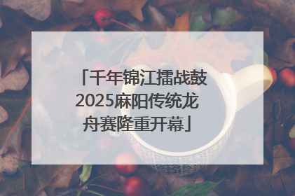 千年锦江擂战鼓 2025麻阳传统龙舟赛隆重开幕