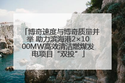 博奇速度与博奇质量并举 助力滨海港2×1000MW高效清洁燃煤发电项目“双投”