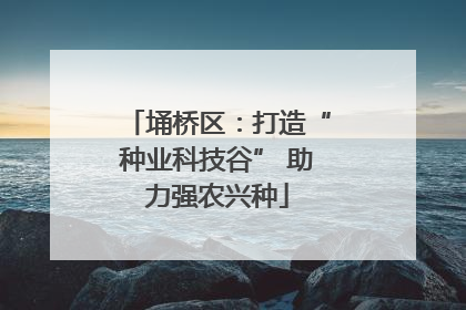埇桥区：打造“种业科技谷” 助力强农兴种