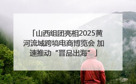 山西组团亮相2025黄河流域跨境电商博览会 加速推动“晋品出海”