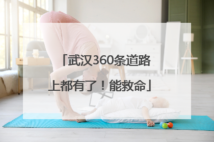 武汉360条道路上都有了！能救命