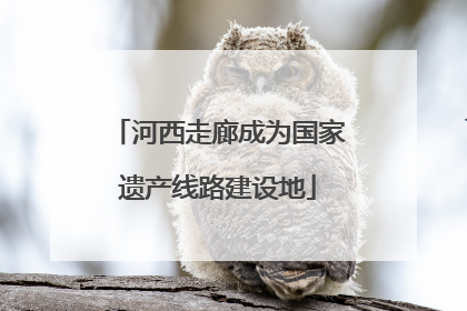 河西走廊成为国家遗产线路建设地