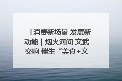 消费新场景 发展新动能｜烟火河间 文武交响 催生“美食+文化”消费新场景