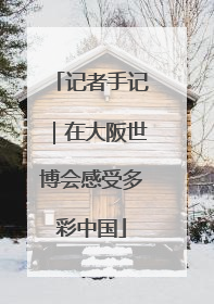 记者手记｜在大阪世博会感受多彩中国