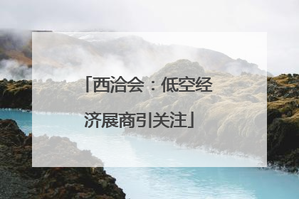 西洽会：低空经济展商引关注