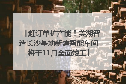 赶订单扩产能！美湖智造长沙基地新建智能车间将于11月全面竣工