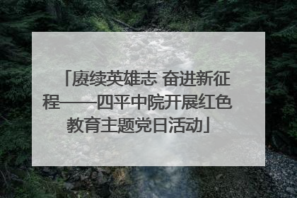 赓续英雄志 奋进新征程——四平中院开展红色教育主题党日活动