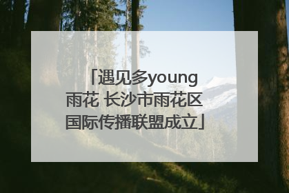 遇见多young雨花 长沙市雨花区国际传播联盟成立