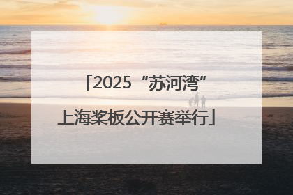2025“苏河湾”上海桨板公开赛举行
